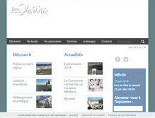 Tablet Screenshot of iledaix.fr